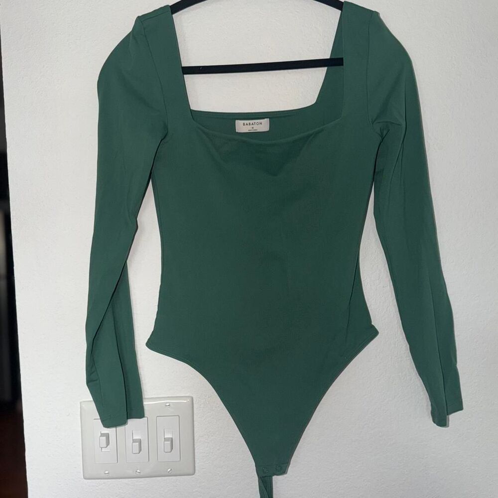 Babaton Women's Green Bodysuit